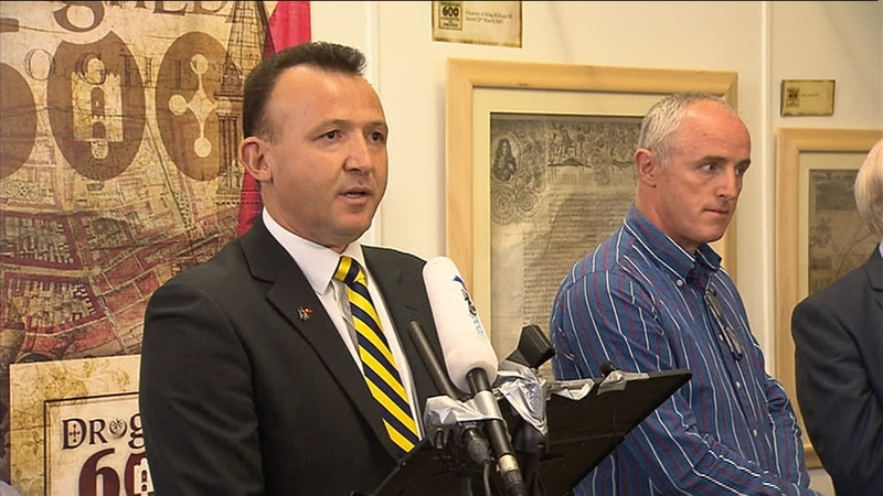 Oscar Yildiz spoke in Drogheda today where he met members of Ms Meagher's family