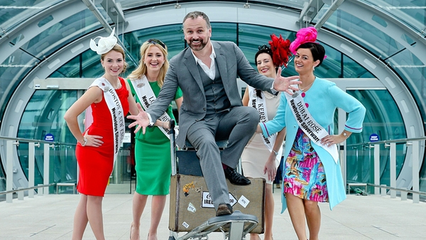 Daithí O Sé at the launch of this year's Rose of Tralee festival