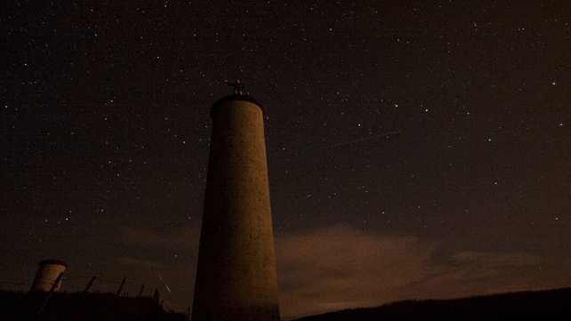 The Perseids pictured over Tramore, Co Waterford (Photo by Mario Mac Rory)
