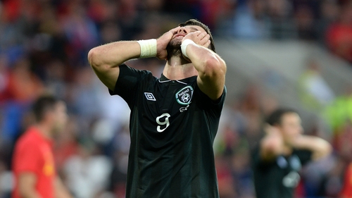 Shane Long rues a missed chance