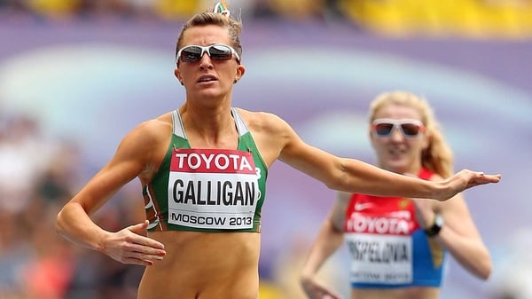 Rose-Anne Galligan broke Sonia O'Sullivan's 800m national record last month