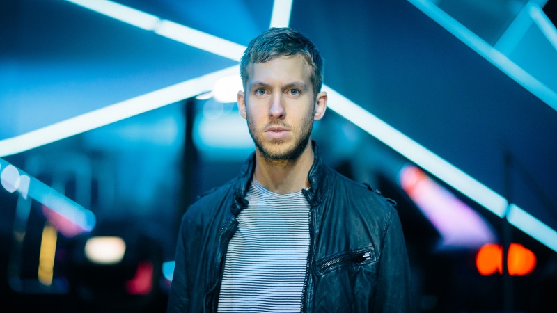 Super-car DJ Calvin Harris