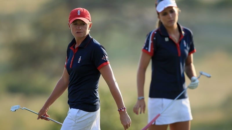 Stacy Lewis received a captain's pick, while Lexi Thompson (right) qualified automatically for the US team