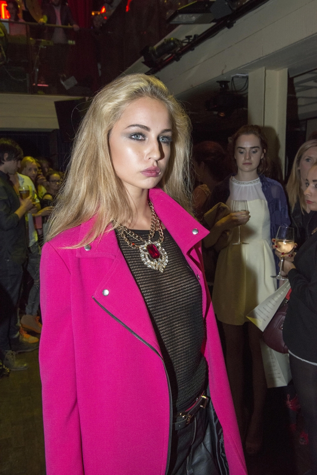 Hot pink coat from Penneys