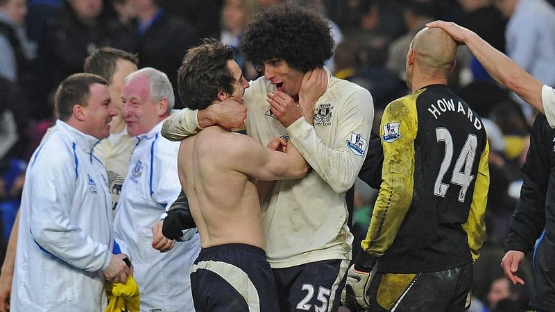 Manchester United's bid for Leighton Baines and Marouane Fellaini was rejected immediately