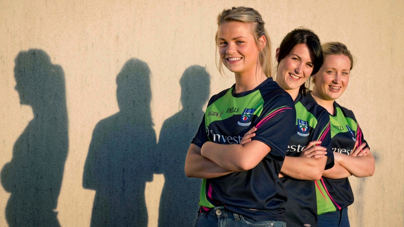 Monaghan's Caoimhe Mohan, Therese McNally and Ciara McAnespie
