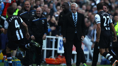 Under Pardew, Newcastle qualified for the 2012-13 Europa League