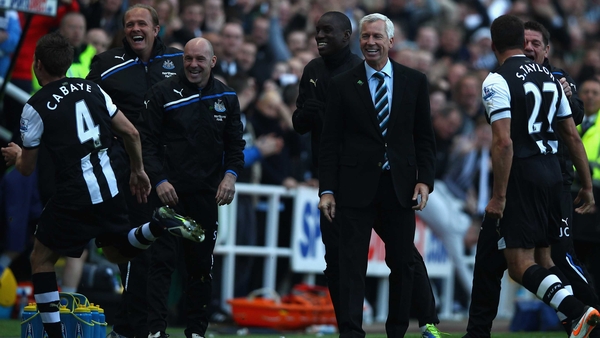 Under Pardew, Newcastle qualified for the 2012-13 Europa League