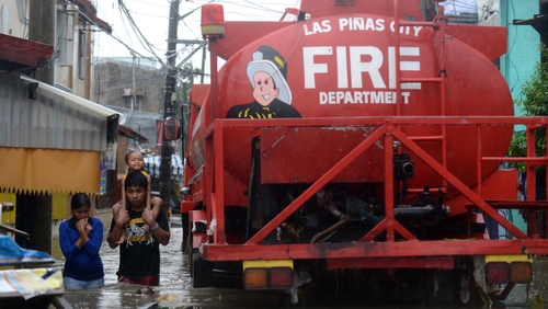 Emergency services struggled to deal with the floods