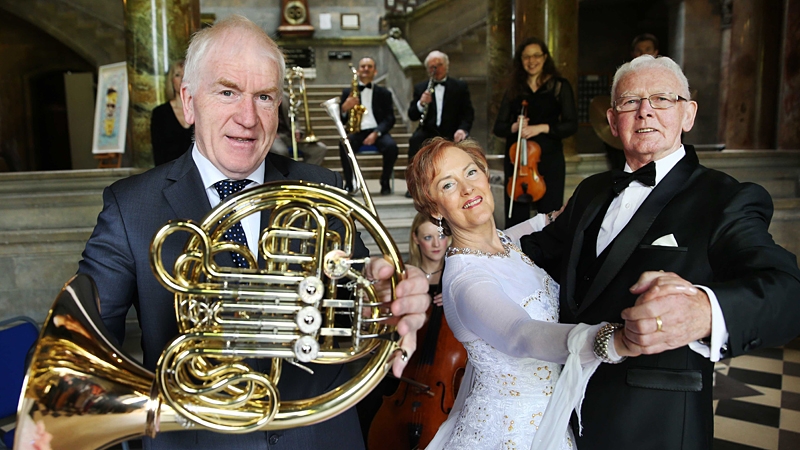 Minister Deenihan (left) - "I'm asking people to keep the 'culture habit' going in the months ahead"