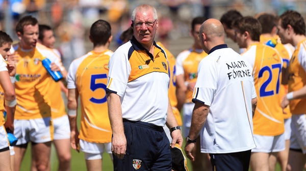 Frank Dawson will hope for better in his second season in charge of Antrim