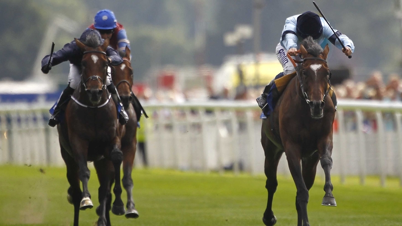 Telescope (r) ran out an impressive winner in the hands of Ryan Moore