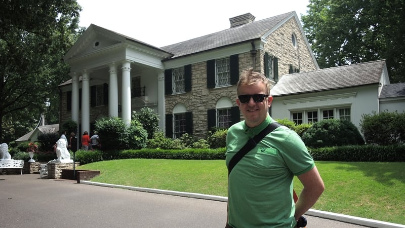 Ed at Graceland