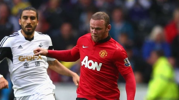 Wayne Rooney suffered the injury in training