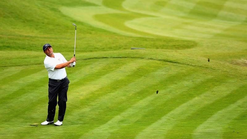 Ricardo Gonzalez in second round action