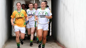Kerry take to the field for their match against Mayo