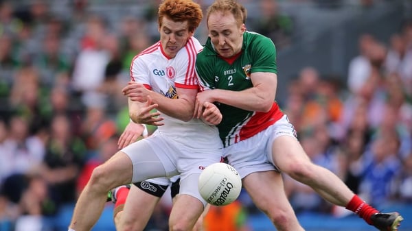 This is the challenge that ended Pater Harte's afternoon in the sixth minute