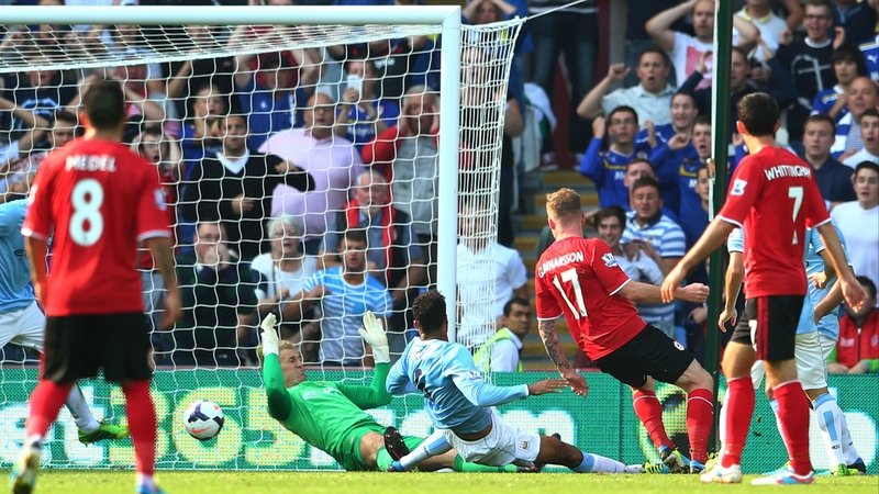 Aron Gunnarsson gets Cardiff's first