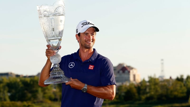 Adam Scott held his nerve at The Barclays