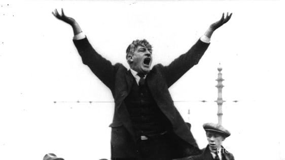Jim Larkin, 1923 © RTÉ Archives 0510/053