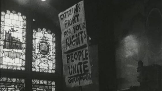 Housing Protest at Guildhall 1968