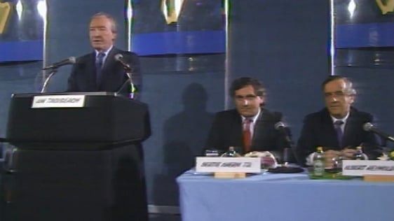 Charles Haughey, Bertie Ahern, Albert Reynolds, 1987
