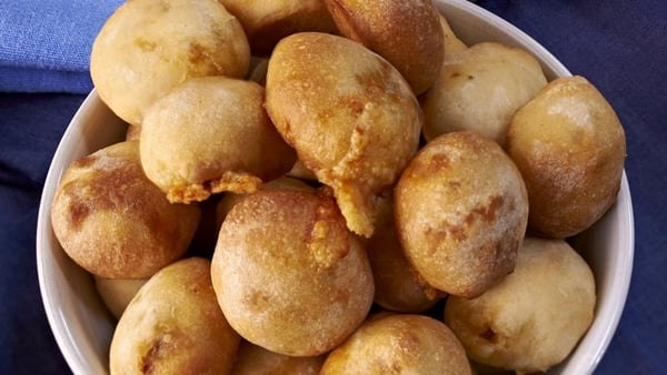 Cheesy Chorizo Dough Balls