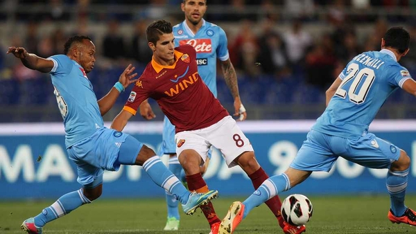 Erik Lamela is set to move to Tottenham Hotspur