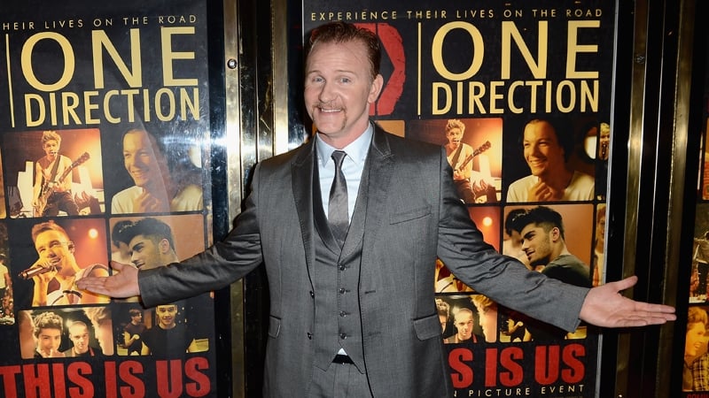 Morgan Spurlock at the One Direction: This Is Us premiere