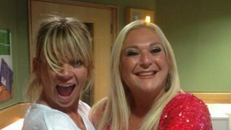 Zoe Ball and Vanessa Feltz