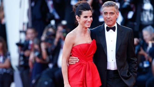 Sandra Bullock and George Clooney