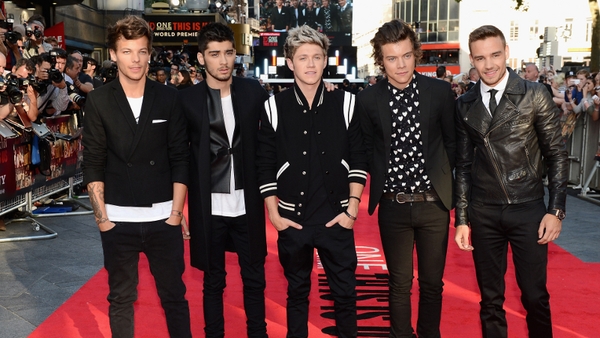 One Direction at this week's This is Us premiere