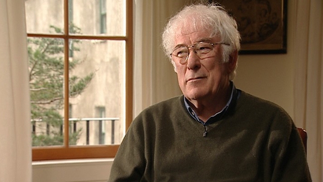 Heaney's upbringing, and later The Troubles in Northern Ireland, often played out in the poetry he wrote (Pic: RTÉ Stills Library)
