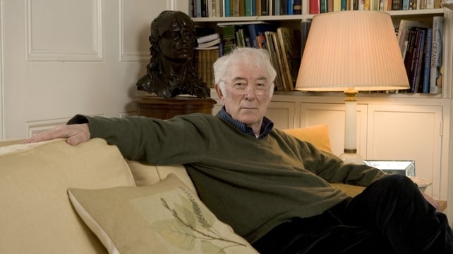 The poet was photographed in his Sandymount home for the RTÉ Guide in March 2009 (Pic: RTÉ Stills Library)