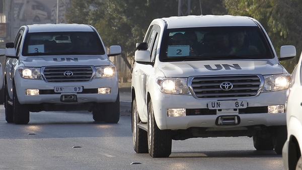 UN inspectors are set to continue investigating allegations of chemical weapons use