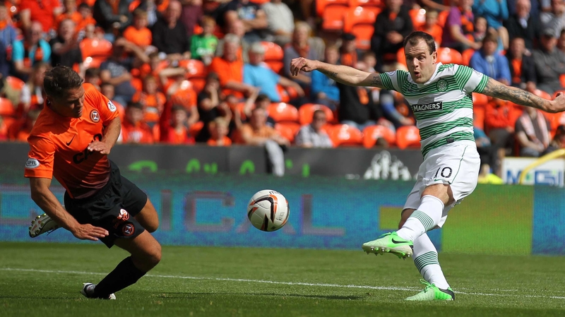 Ireland international Anthony Stokes scored the only goal of the game