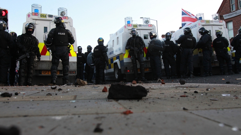 The issue of flags and parades remains highly contentious