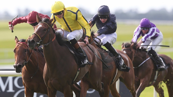 Rizeena's finest hour during her juvenile campaign came when scoring in the Group One Moyglare Stud Stakes at the Curragh