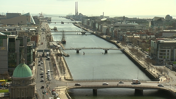 The survey highlighted differing opinions regarding safety on opposite sides of the Liffey