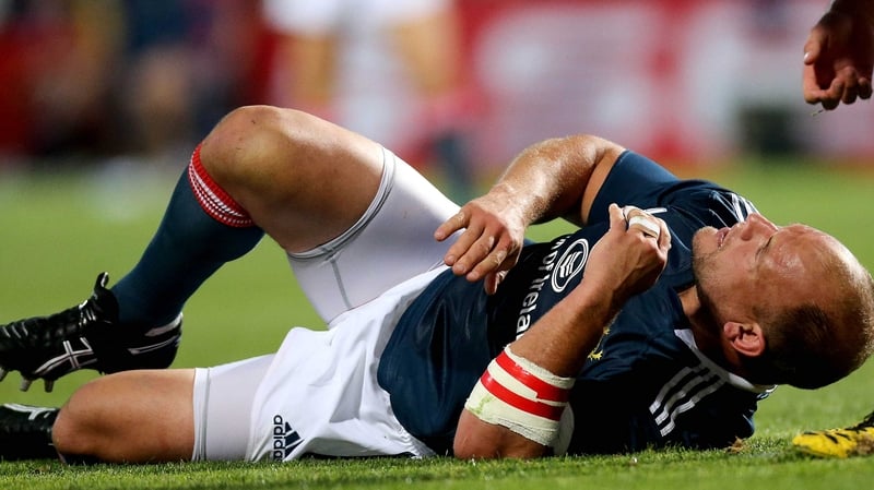 BJ Botha injured his knee playing against London Irish last weekend