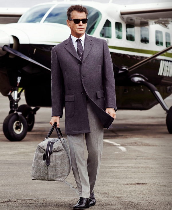Pierce Brosnan for Hackett London