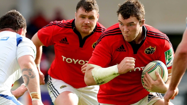 Peter O'Mahony will lead out a strong Munster line up at Ravenhill