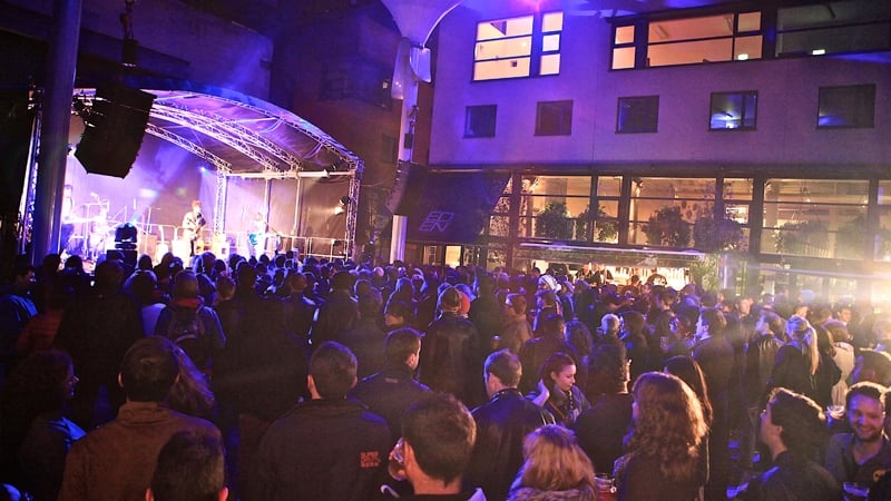 See you down the front