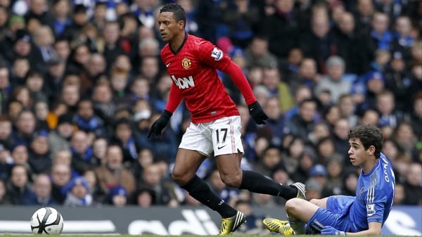 Nani is out of action for a month with a hamstring injury