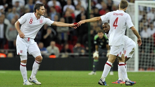 '[Lampard and Gerrard] are playing at top clubs who are buying big players, but they haven't been able to knock these guys off their perch,' says Roy Hodgson