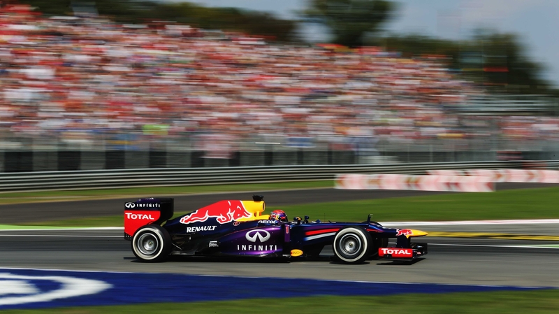 Sebastian Vettel will start on pole position at Monza