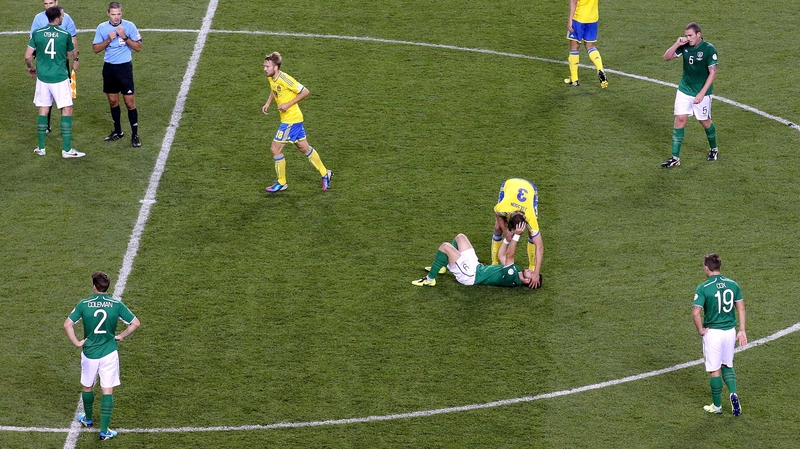 Shane Long is among the walking wounded after last night's collapse against Sweden