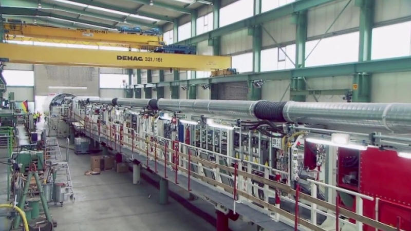 The Corrib gas comes ashore in Mayo