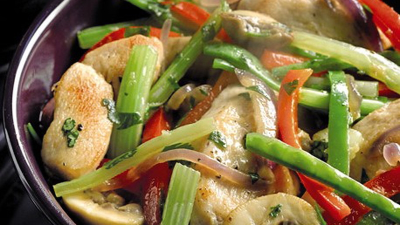 Stir-fried Chicken with Ginger
