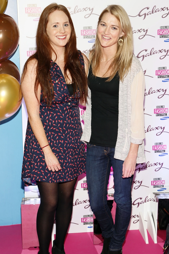 Claire Rea and Aoife NiEineachain